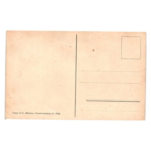 Markt Werfen Hohen Gebirge Vintage Postcard Purger Photochromic 9780 Germany - Picture 2 of 2